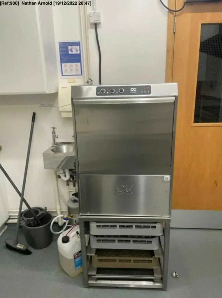commercial dishwasher